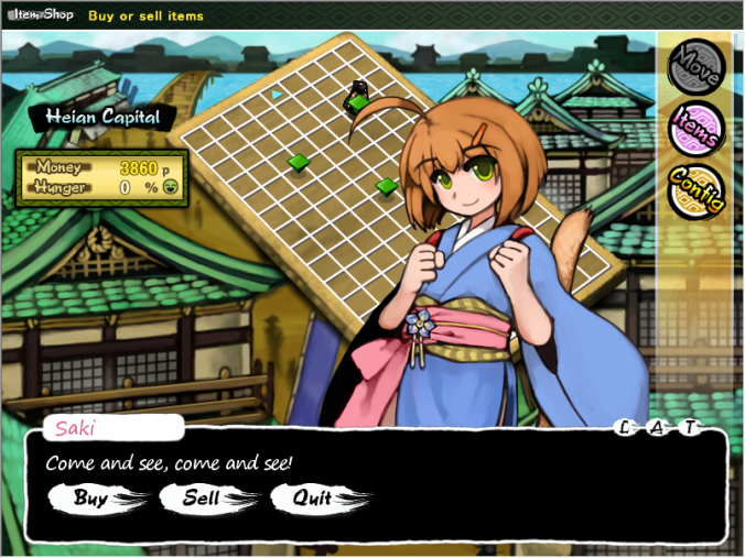 99 Spirits merchant girl Saki