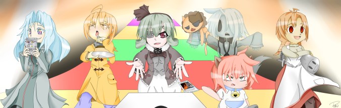 "Random Orange Juice Characters" by Puru