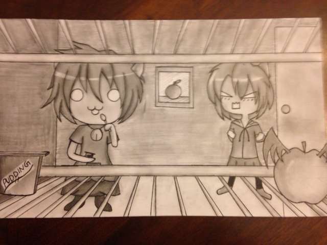 #19 "Pudding Thief (no color)" by Frostshark